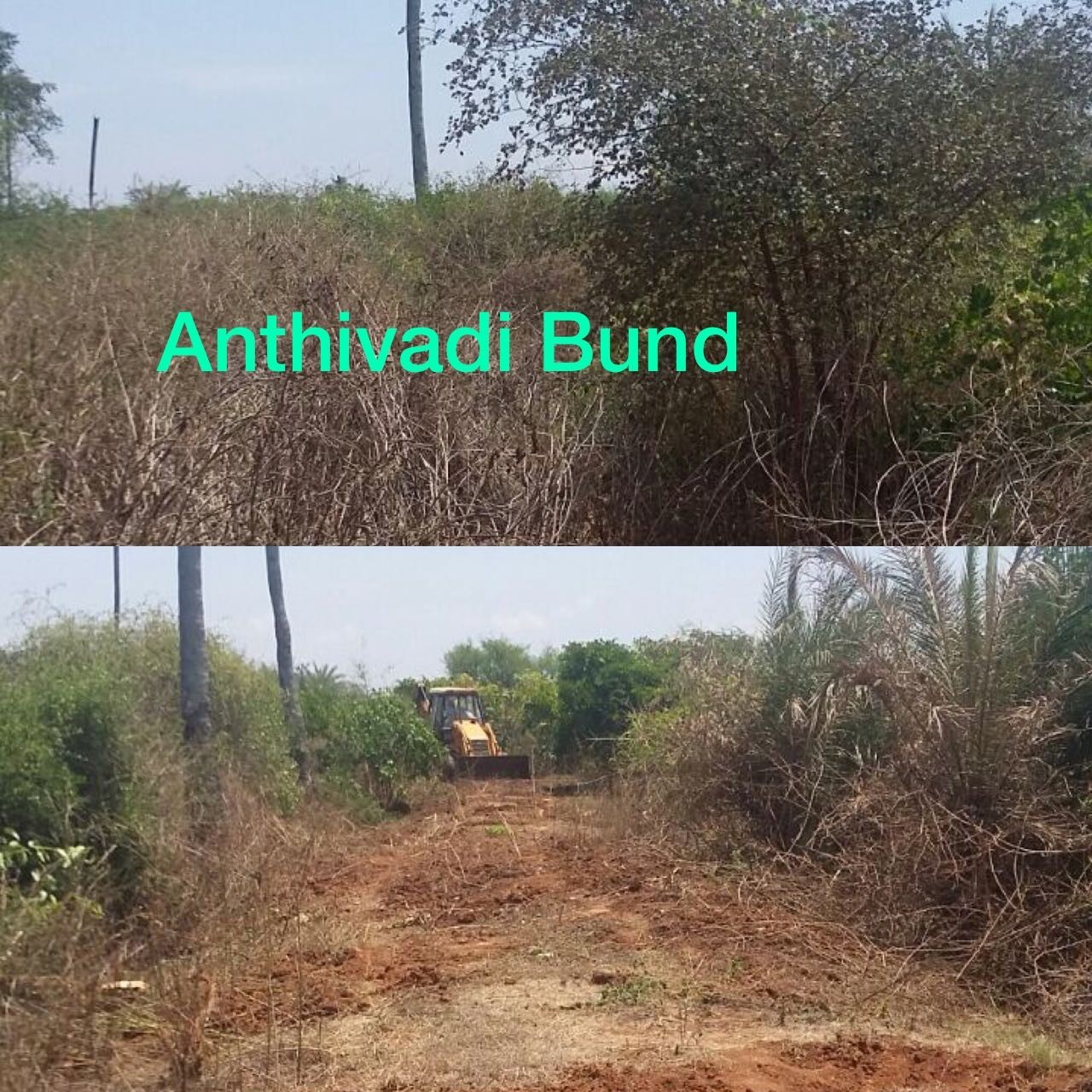 Anthivadi Lake Bund Strengthening